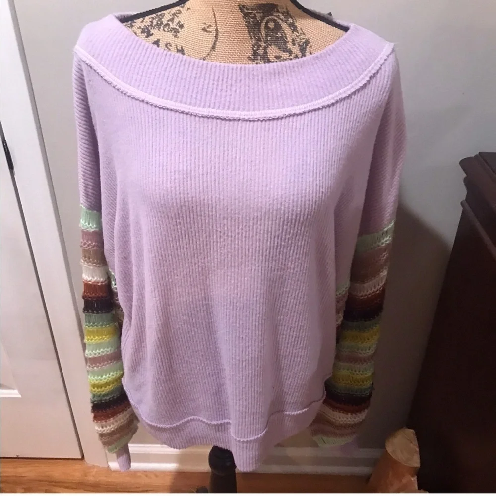 🌸FREE PEOPLE Cha Cha Lightweight Sweater